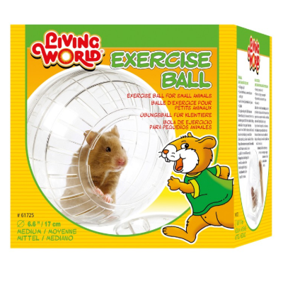 [61725] Living World Bola Ejercicios P-Hamster 17 Cm.