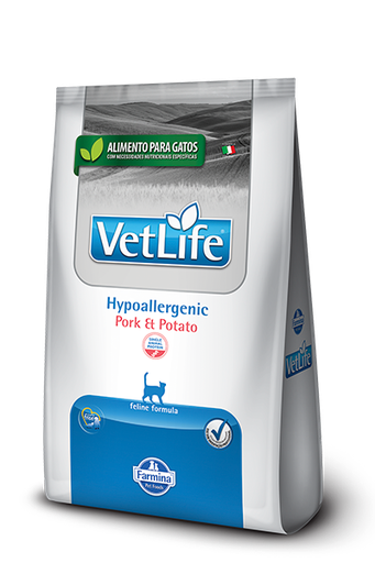 [PVN020006B] Vet Life Feline Hypoallergenic Pork Pot 2kg