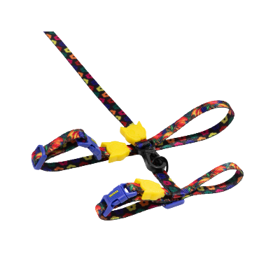 [7908253609649] ZEEDOG - SAMBA CAT HARNESS + LEASH SET