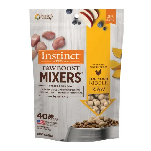 [6172023] Instinct Cat Raw Boost Shaker Cage Free Chicken - 160g