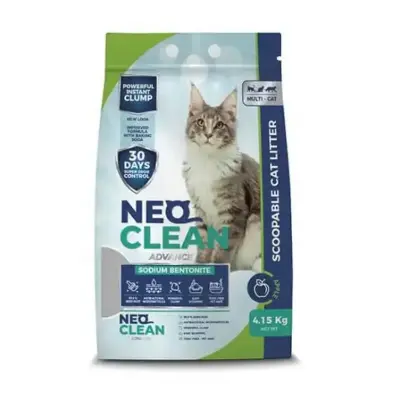 [NC5215] NEOCLEAN CAT LITTER 4,15 KG -MANZANA