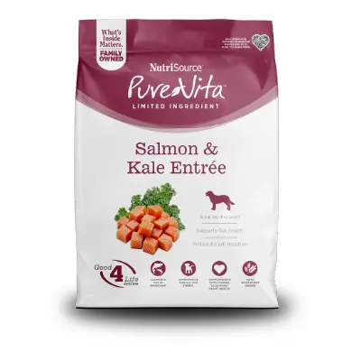 [17930] Nutrisource - Pure Vita Dog Salmon-Kale 11.33 KG