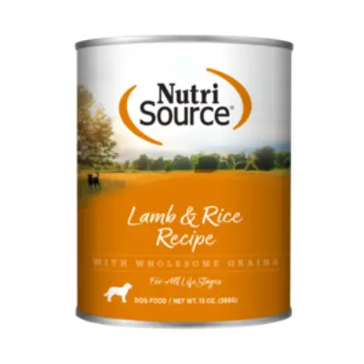 [21063] Nutrisource Lamb & Rice Formula 348Gr