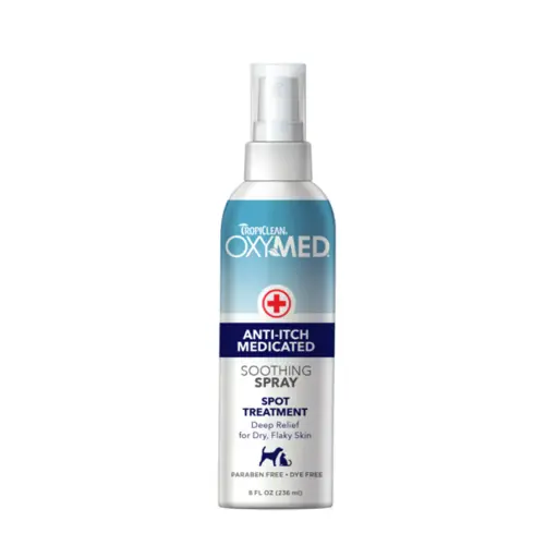 [OXAISP8Z] Tropiclean Spray OxyMed Medicated Anti-Itch 