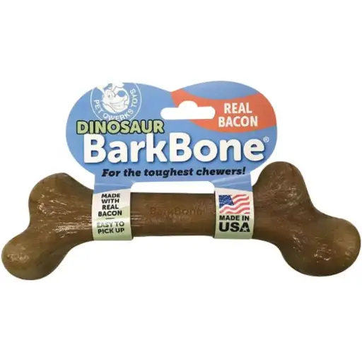[856400007329] Bark Bone Juguete De Nylon Sabor Tocino 21cm 27kg