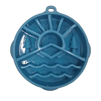 Outward Hound Fun Feeder Mountain Blu 