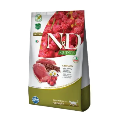 N&D Quinoa Feline Adult Urinary Pato 7,5 KG