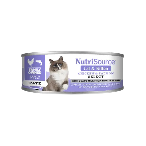 [92209] Nutrisource Cat & Kitten Chicken & Salmon Select 156gr