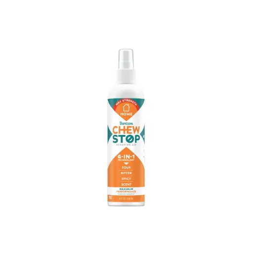 [TRBHCSHMSP8Z] Tropiclean Spray Educador Anti Mordidas 4 En 1 Hogar Max Strength 237ml