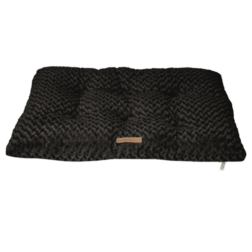 [MP6969] M-Pets Cama Shetland Rectangu L Negra 104X69 Cm